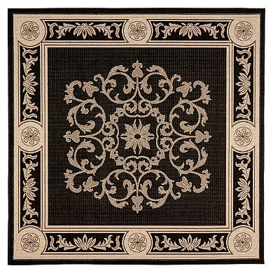 Safavieh Courtyard Medallion Indoor Outdoor Rug