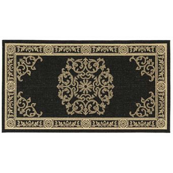 Safavieh Courtyard Medallion Indoor Outdoor Rug