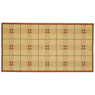 Safavieh Courtyard Plaid Indoor Outdoor Rug