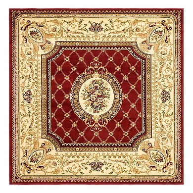 Safavieh Lyndhurst Elegant Framed Floral Rug