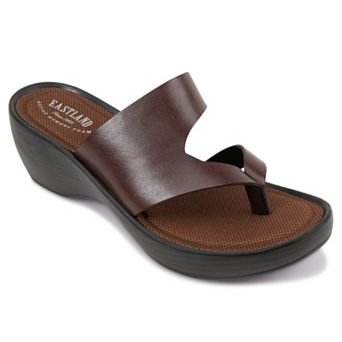 Eastland Laurel Women's Leather Wedge Sandals