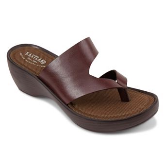 Eastland Laurel Women's Leather Wedge Sandals