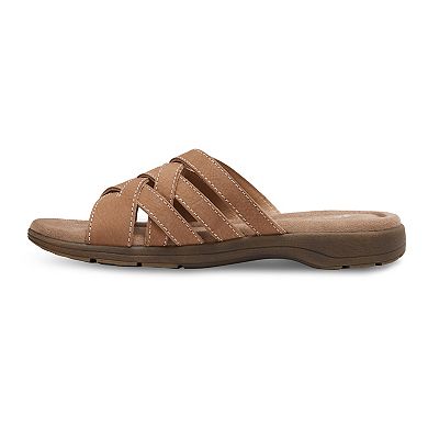 Eastland Hazel Women's Leather Slide Sandals