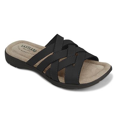 Eastland Hazel Women's Leather Slide Sandals