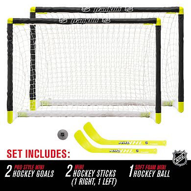 Franklin NHL Mini Street Hockey 2-Goal Set