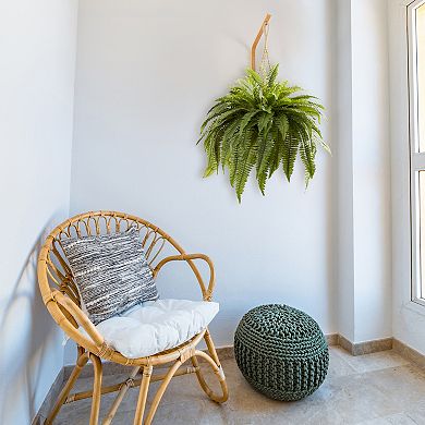 nearly natural Double Giant Hanging Boston Fern