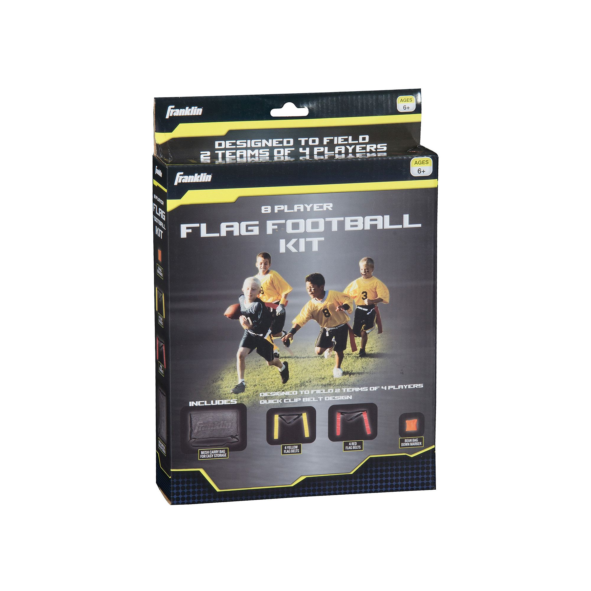 Franklin Sports 8 Player Youth Flag Football Set, Multicolor