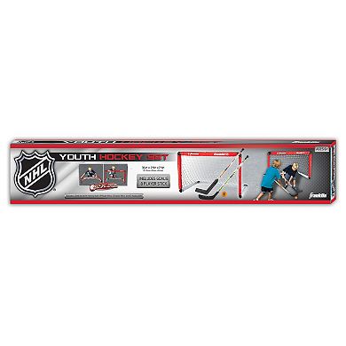 Franklin NHL Street Hockey Goal & Sticks Set - Youth