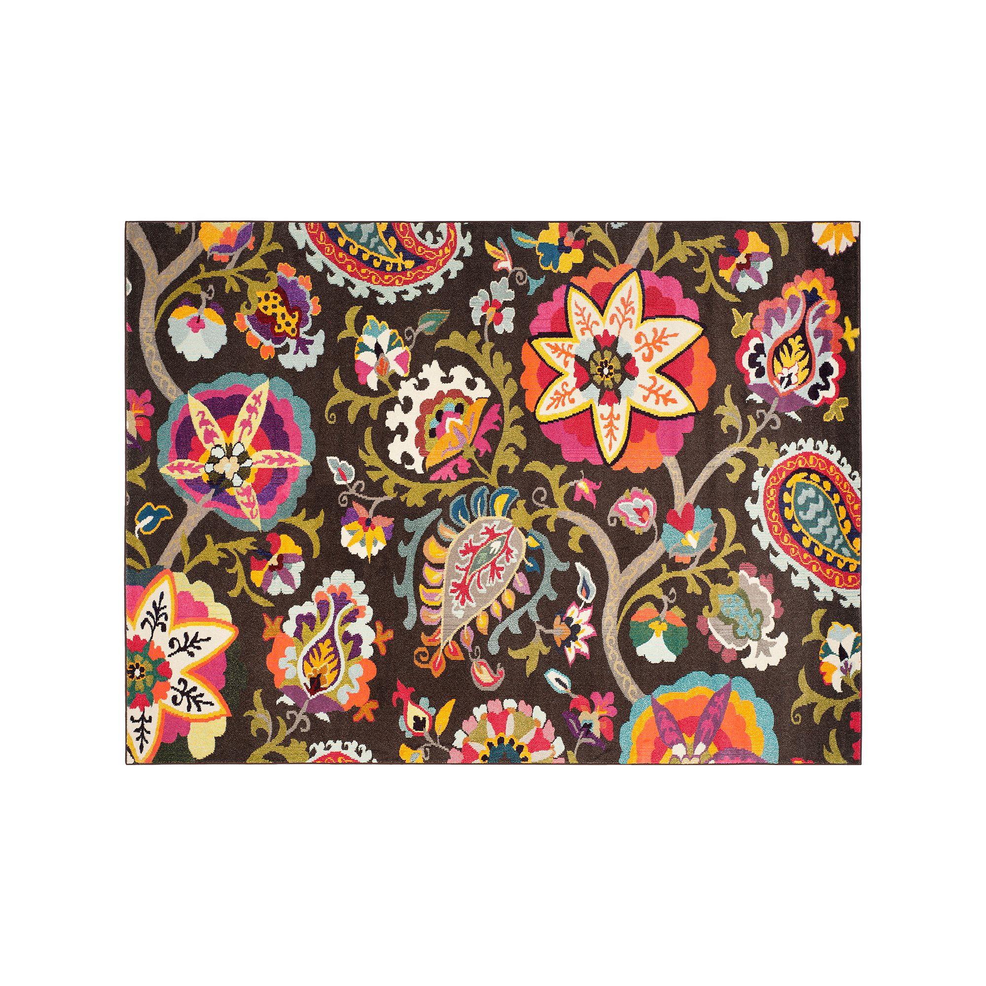Safavieh Monaco Paisley Rug, Brown Team