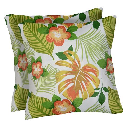 Spencer Home Decor 2-piece Hanko Pina Colada Throw Pillow Set