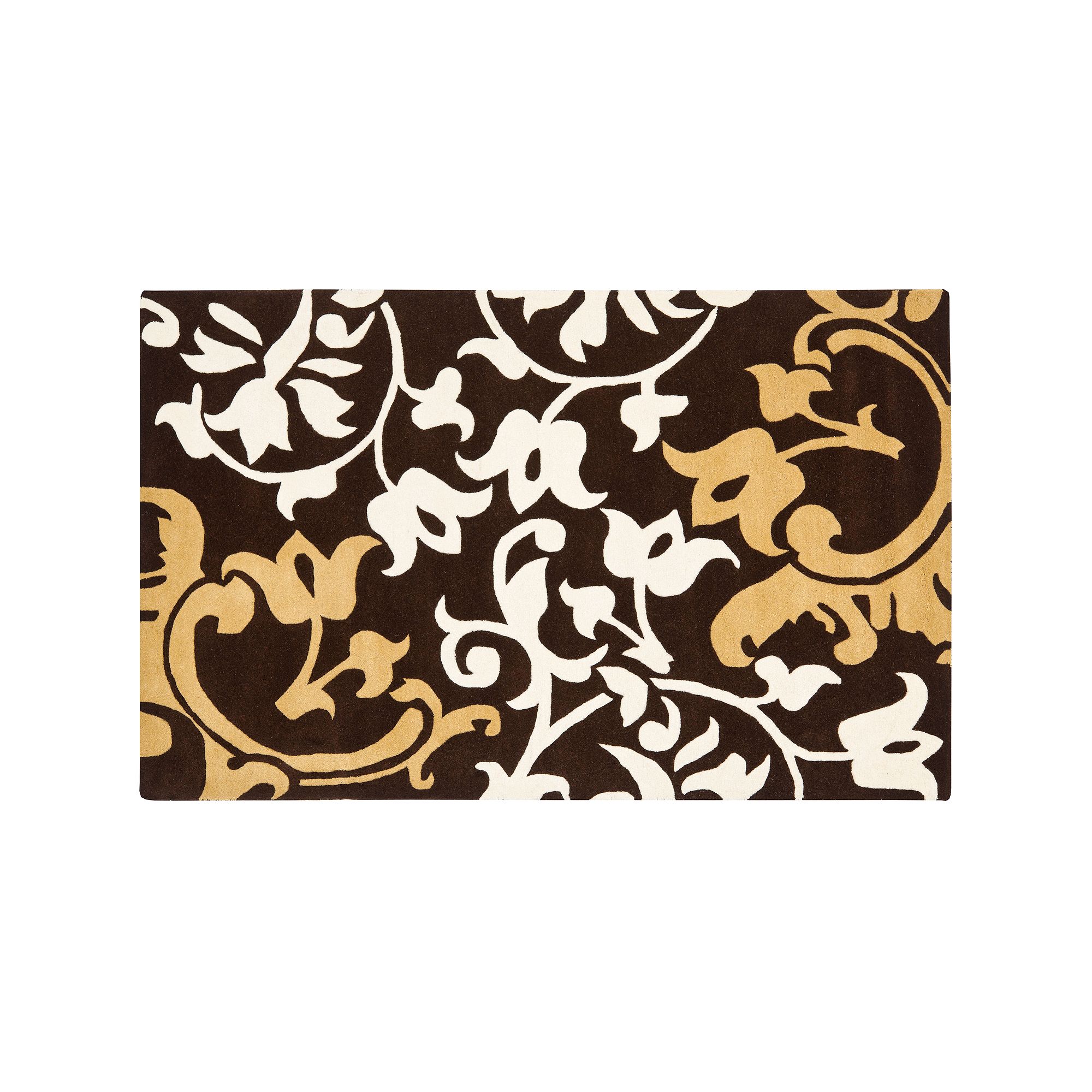 Safavieh Soho Floral Damask Rug, Brown Team