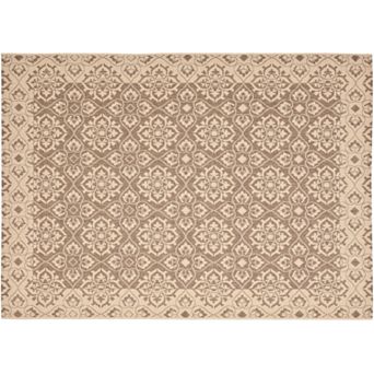 Safavieh Courtyard Floral Indoor Outdoor Rug