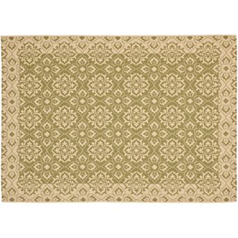Safavieh Courtyard Floral Indoor Outdoor Rug