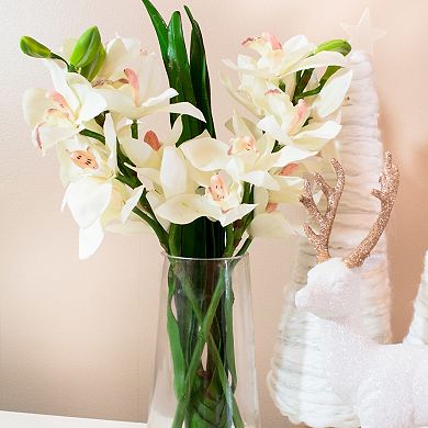nearly natural Cymbidium Orchid Arrangement