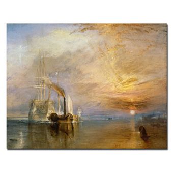 Trademark Fine Art ''The Fighting Temeraire 1839'' Canvas Wall Art
