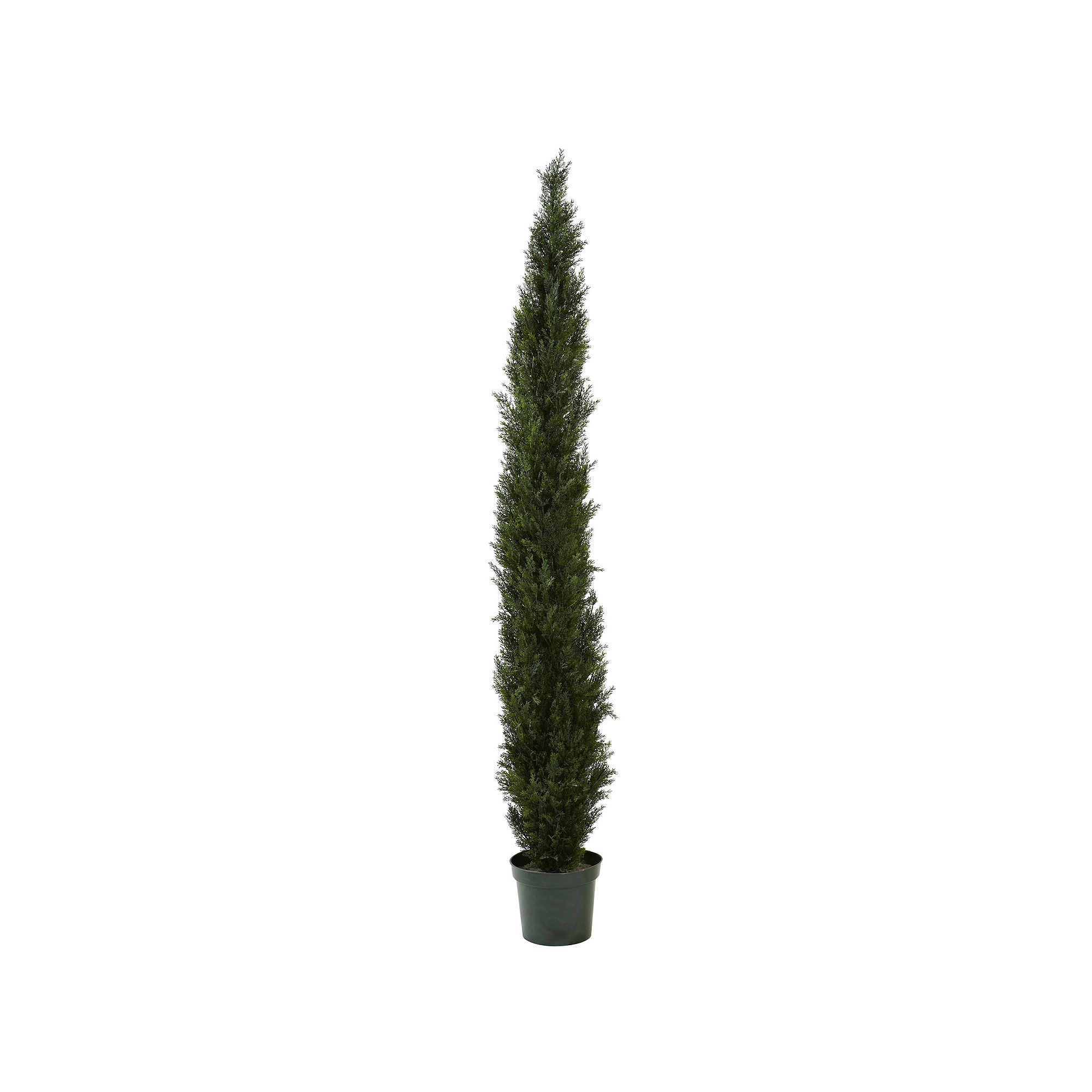 nearly natural 8-ft. Mini Cedar Pine Tree, White