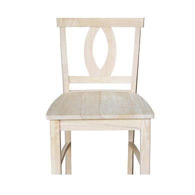 International Concepts 2-piece Corner Desk and Chair Set