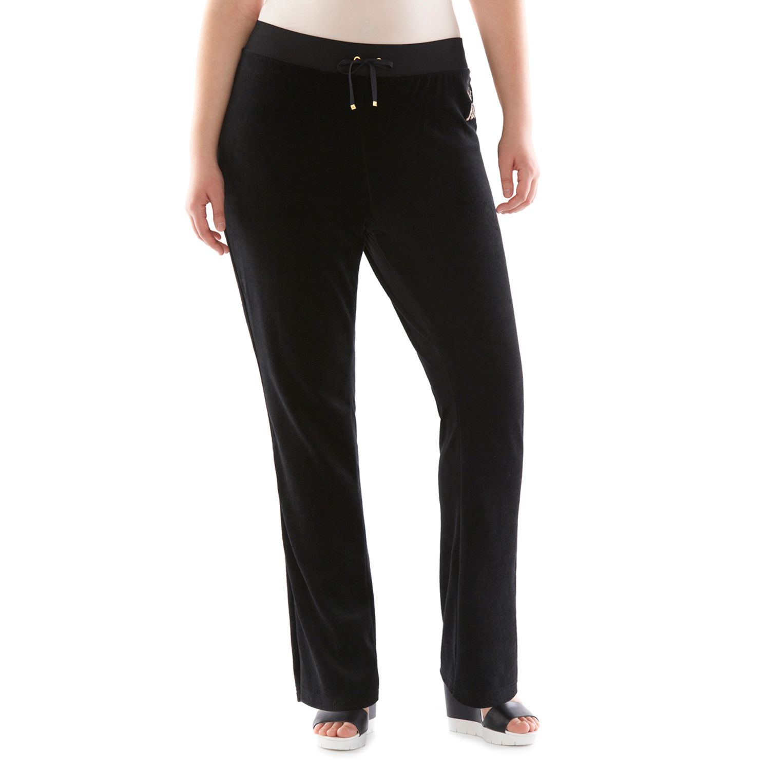 juicy couture bootcut velour pants