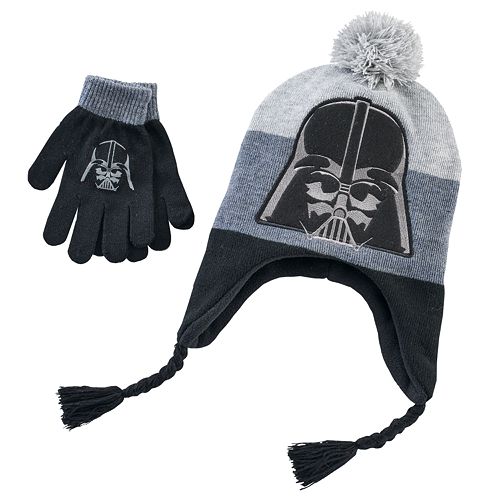 Girls 7 16 Star Wars Darth Vader Hat Gloves Set