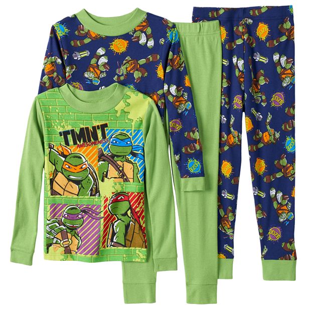 American Marketing Enterprises, Pajamas, Teenage Mutant Ninja Turtles Boys  2 Piece Pajama Set Go Ninja Go