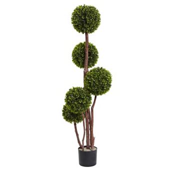 nearly natural 4-ft. Boxwood Topiary Plant
