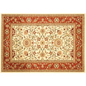 Safavieh Lyndhurst Framed Floral Print Rug