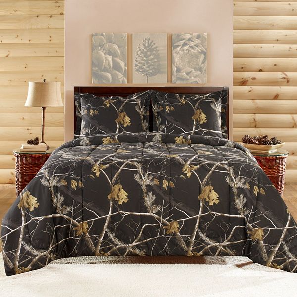 Realtree Camo Comforter Set, Camo Bed In A Bag Queen
