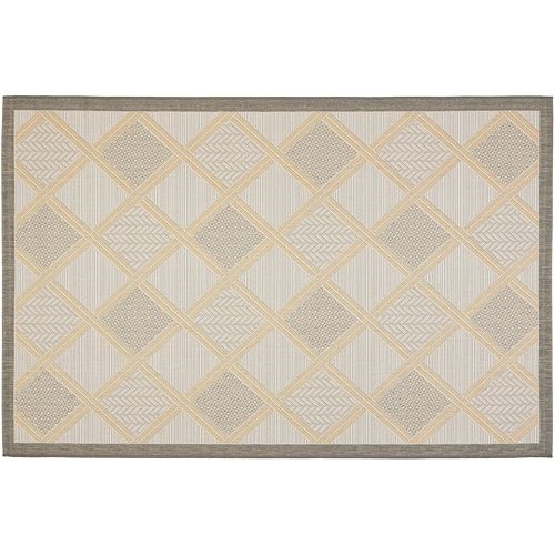 Safavieh Courtyard Geometric Diamond Indoor Outdoor Rug