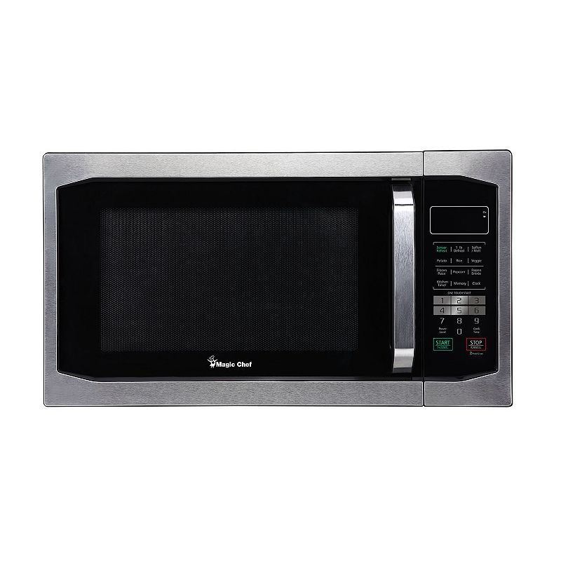 UPC 665679005857 product image for Magic Chef 1100-Watt Countertop Microwave Oven, Black | upcitemdb.com
