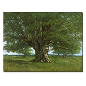 Trademark Fine Art ''The Oak of Flagey'' Canvas Wall Art