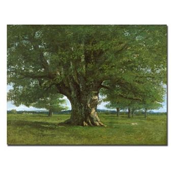 Trademark Fine Art ''The Oak of Flagey'' Canvas Wall Art