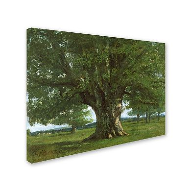 Trademark Fine Art ''The Oak of Flagey'' Canvas Wall Art