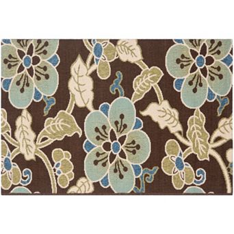 Safavieh Veranda Hawaiian Floral Indoor Outdoor Rug