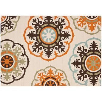 Safavieh Veranda Geo Flake Indoor Outdoor Rug