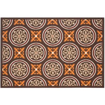 Safavieh Veranda Fleur-de-Lis Indoor Outdoor Rug