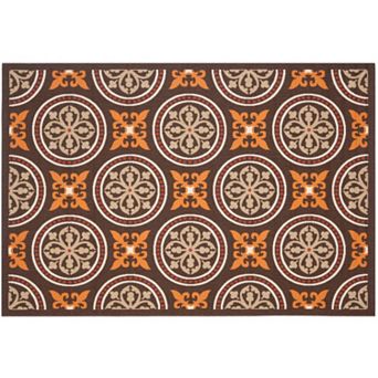 Safavieh Veranda Fleur-de-Lis Indoor Outdoor Rug