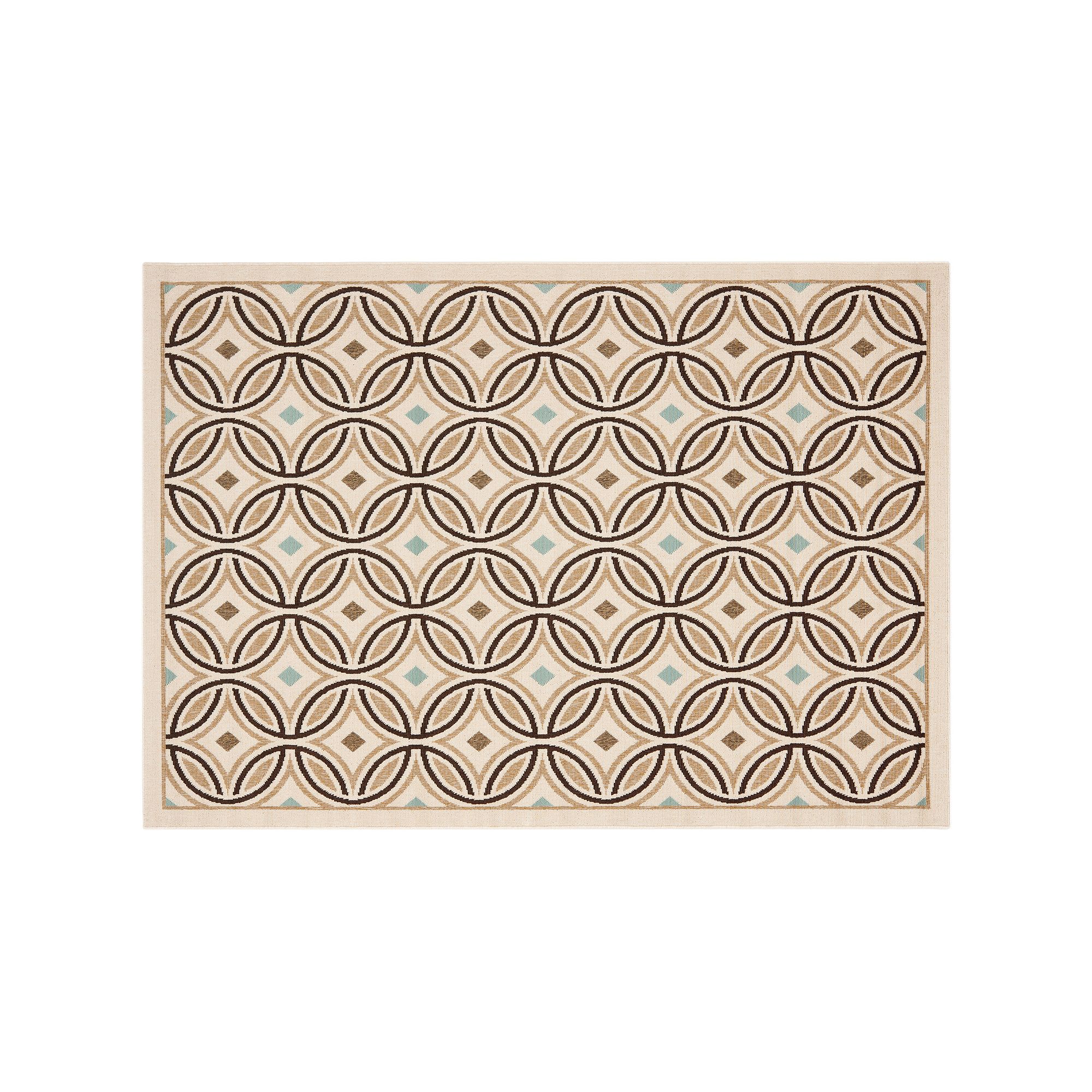 Safavieh Veranda Chainlink Indoor Outdoor Rug, Ivory
