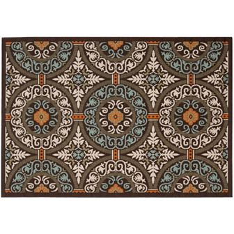 Safavieh Veranda Garden Medallion Indoor Outdoor Rug