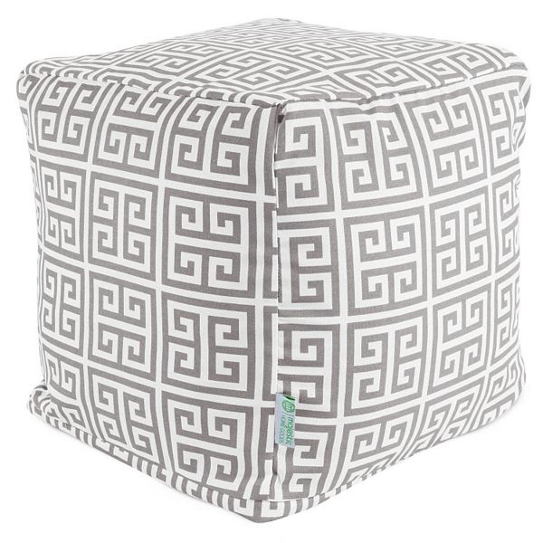 Majestic Home Goods Towers Indoor Outdoor Small Cube Ottoman