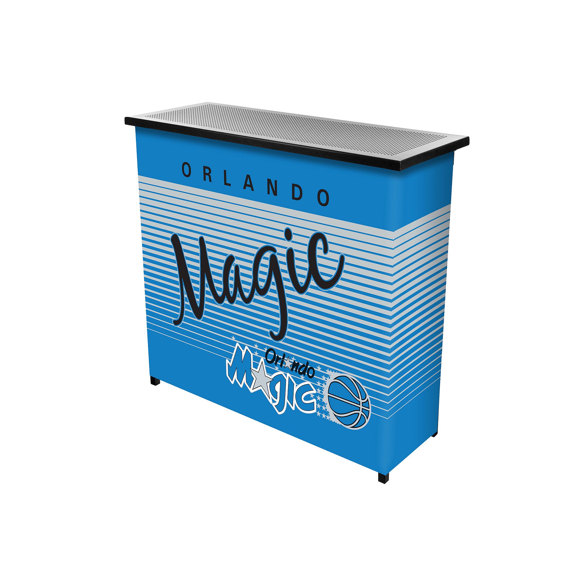 Orlando Magic Hardwood Classics 2-Shelf Portable Bar with Case, Mag Team