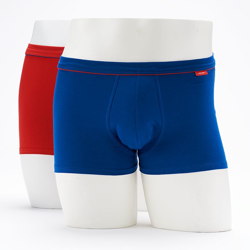 Men's Jockey 2-pk. Cotton Stretch Low-Rise Trunks