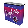 Toronto Raptors Hardwood Classics 2-Shelf Portable Bar with Case