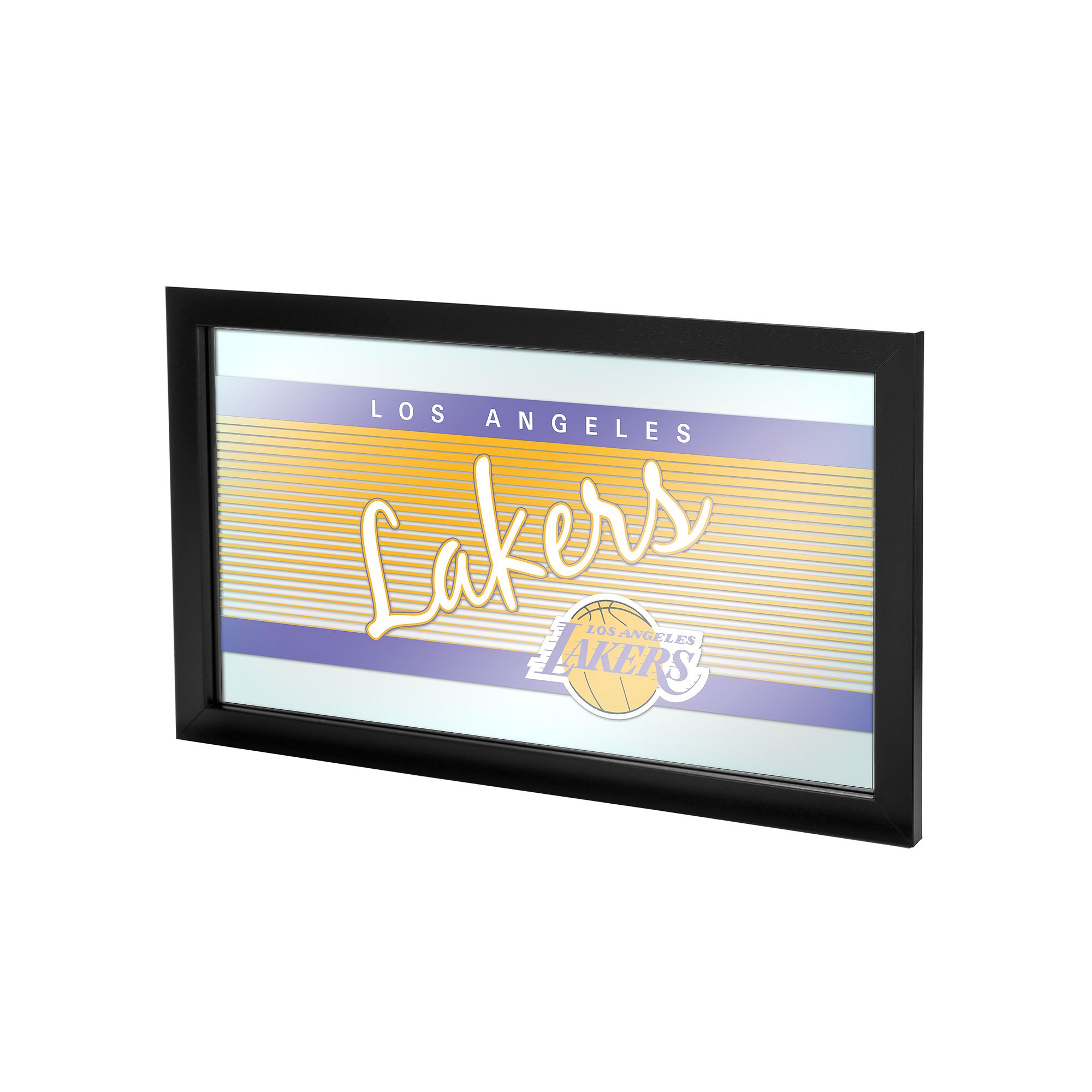 Los Angeles Lakers Hardwood Classics Framed Logo Wall Art, Team