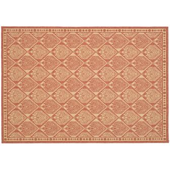 Safavieh Courtyard Tile Geometric Indoor Outdoor Rug
