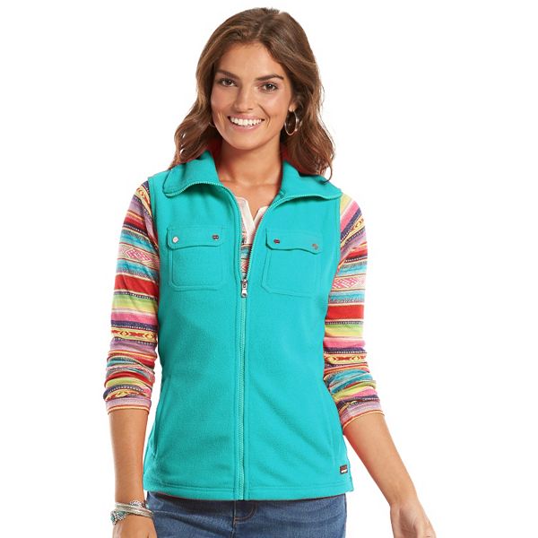 Kohls womens fleece clearance vest