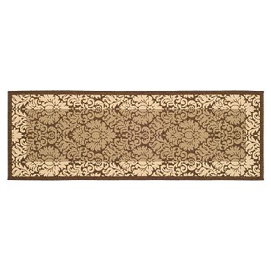 Safavieh Courtyard Floral Scroll Indoor Outdoor Rug