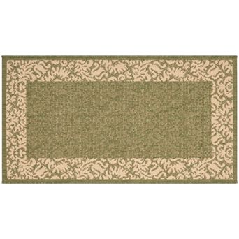 Safavieh Courtyard Floral Scroll Indoor Outdoor Rug