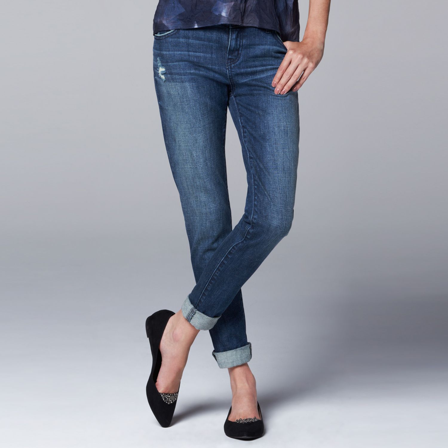 vera wang skinny jeans kohls