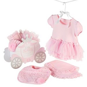 Baby Aspen Little Princess 3-pc. Tutu Bodysuit Gift Set - Baby Girl