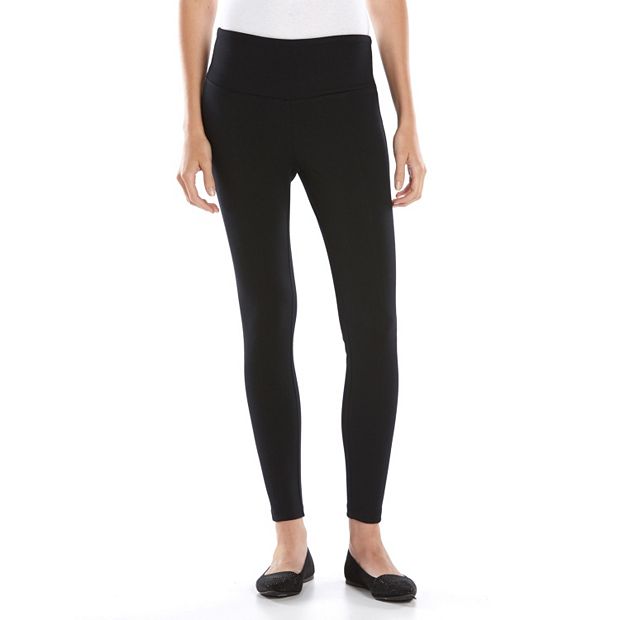 Women's Apt. 9® Tummy-Control Ponte Leggings